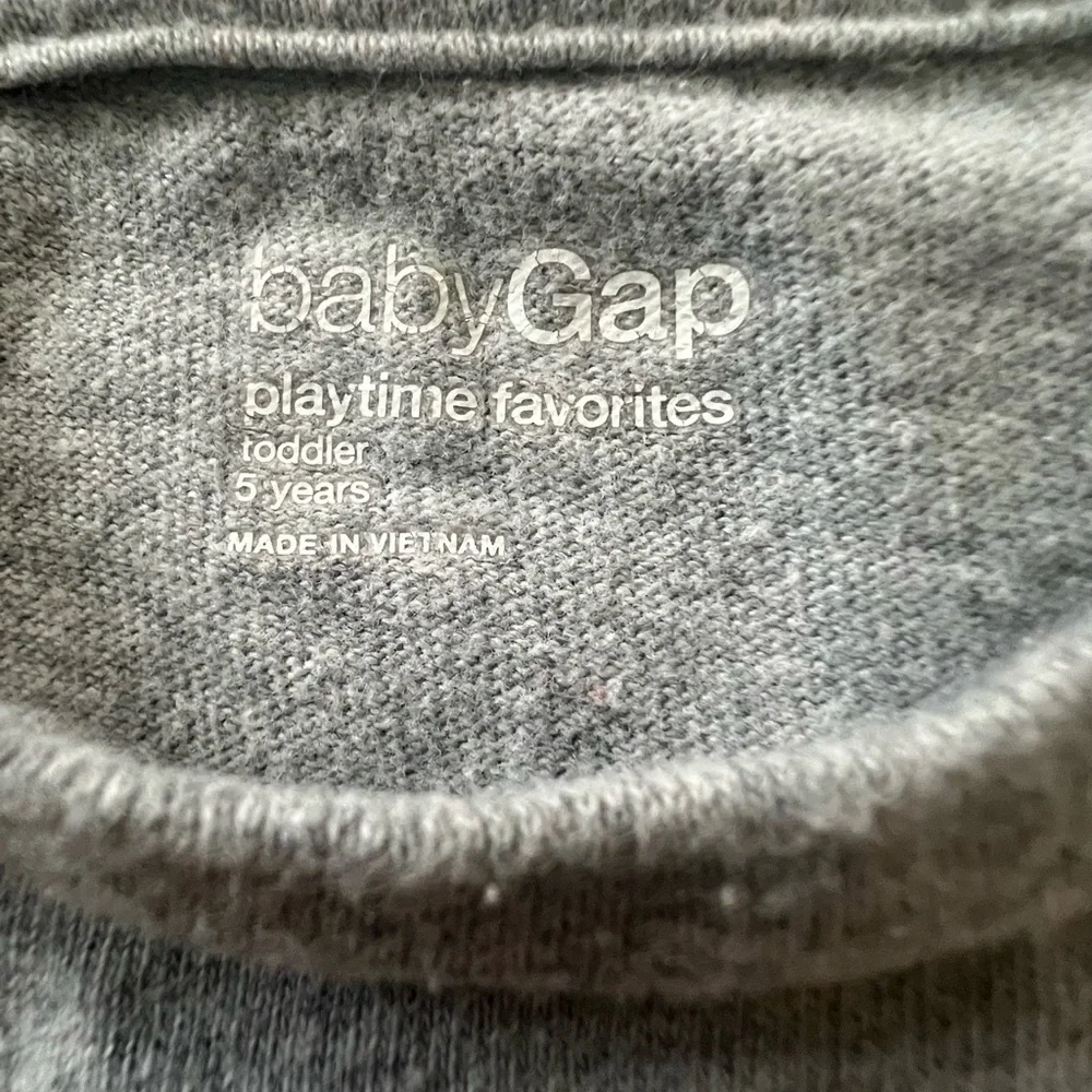 GAP Gray Football Graphic Kids Shirt